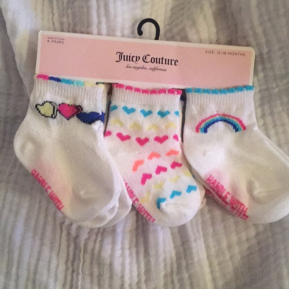 juicy couture baby socks